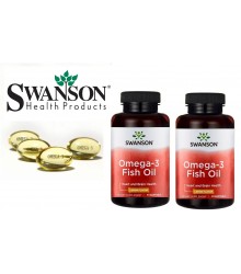 Swanson Omega 3 1000 mg 90 softgels (капсул) омега 3 
